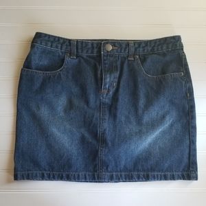 Gap Denim Jean Mini Skirt Size 10